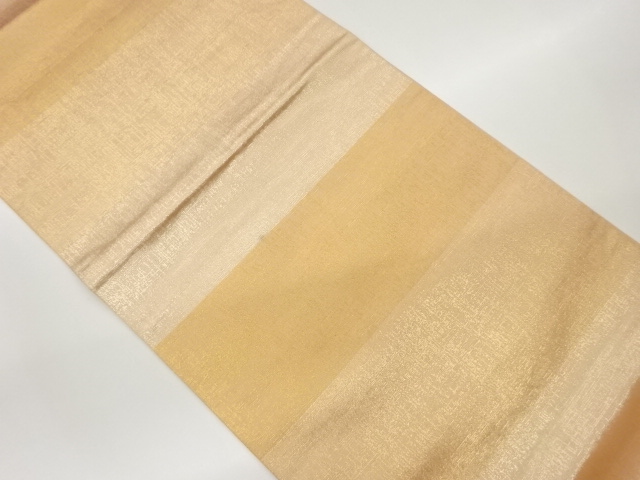 横段模様織出し袋帯